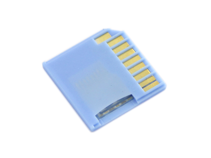 SeeedStudio Micro SD Card Adapter for Raspberry &amp; Macbooks - Blue [SKU: 328030002] ( 라즈베리파이 마이크로 SD 메모리 어댑터 - 블루 )